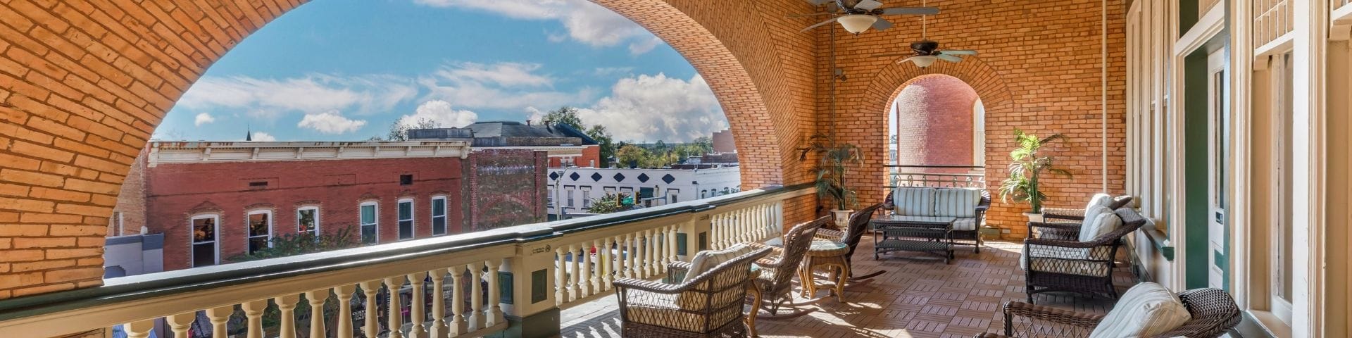 Windsor Hotel Balcony